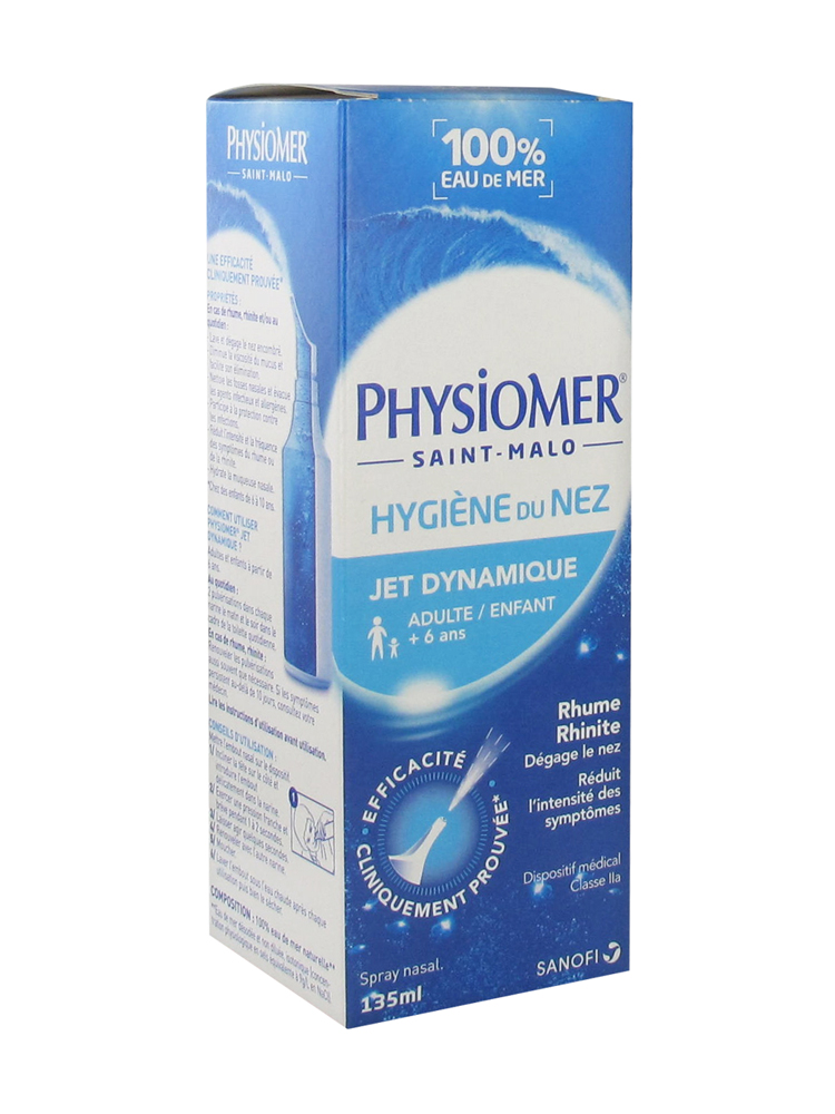 Physiomer Sanofi Hygiène Nasale Jet Dynamique 135 ml
